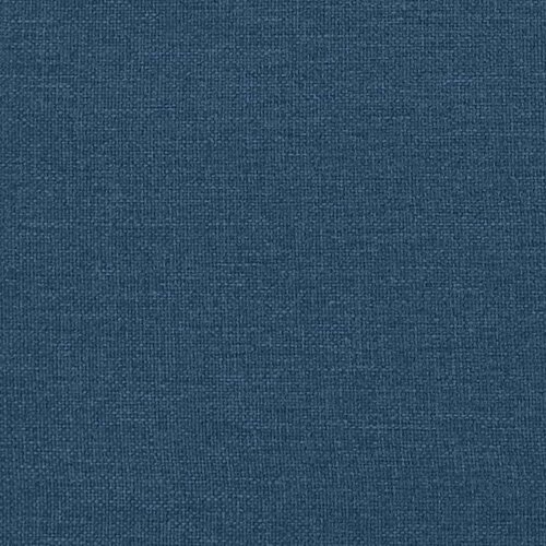 VidaXL Krevet s oprugama i madracem plavi 140x200 cm od tkanine Slike