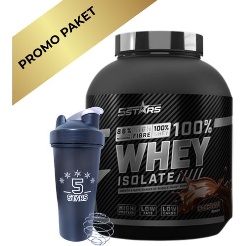 5 STARS Whey Isolate & Shaker Bundle – Za Čist Napitak Bez Grudvica Cene