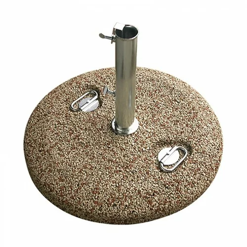  betonski stalak od šljunka (48 kg, Promjer: 60 cm, Bijelo-crvene boje, S drškom)