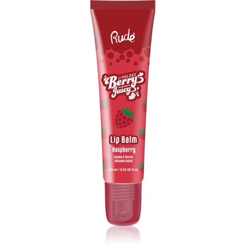 Rude Cosmetics Berry Juicy vlažilni balzam za ustnice odtenek Raspberry 10 ml Slike