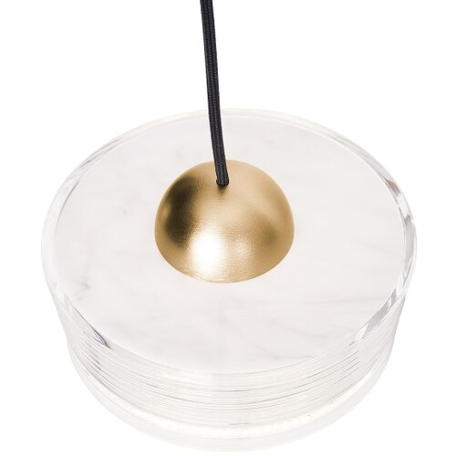  MAXLIGHT P0543 - LED luster na sajli LIPARI LED/22W/230V, &amp;Oslash; 35 cm, proziran Slike