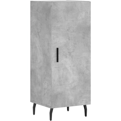 Maison Chic Komoda - Predalnik betonsko siva 34,5x34x90 cm inženirski les, (21718420) Slike