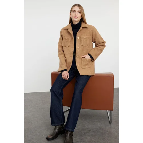 Trendyol Mink Regular Coat