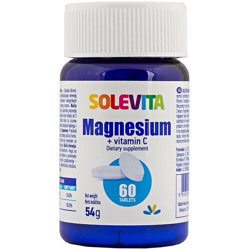 SOLEVITA magnesium + vitamin c 60/1 Cene
