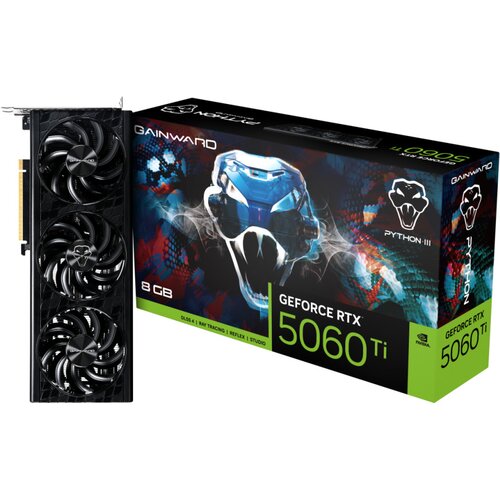 Gainward GeForce RTX 5060 Ti Python III NVIDIA 8 GB GDDR7 Slike