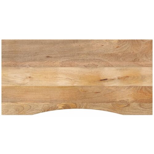 vidaXL Ploča za radni stol zaobljena 110x50x2,5 cm od drva manga Cijene