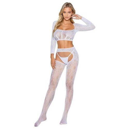  Ženski seksi komplet 2078 89-207820, Beli Slike