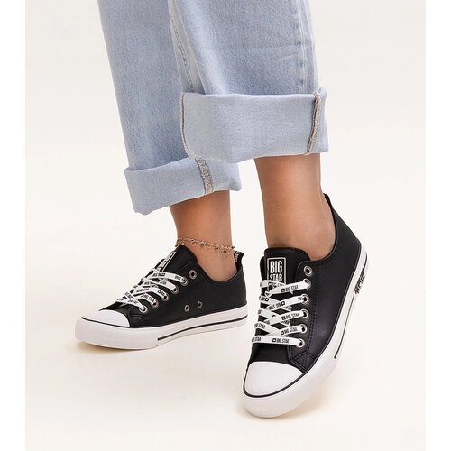 Big Star Black eco leather sneakers Slike