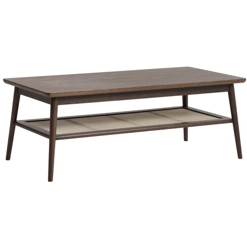 Unique Furniture Smeđi stolić za kavu s pločom stola u dekoru hrasta 60x120 cm Barrali &amp;ndash; Slike