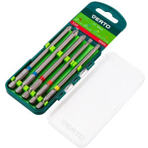 Shumee SET 5 BITOV 100MM - 1*PH, 2*PZ, 1*SL, 1*TX, (21254512) Slike