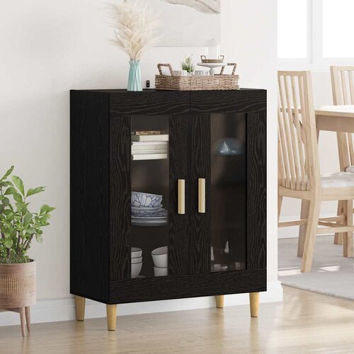  Kreveta Crni hrast 69,5 x 34 x 90 cm Konstruirano drvo Cijene