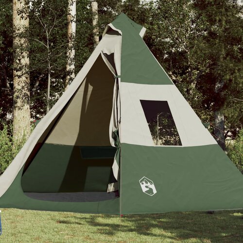  The Living Store &amp;Scaron;otor za kampiranje tipi za 7 oseb zelen vodoodporen - &amp;Scaron;otor Za Kampiranje, (21442653) Slike