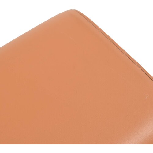  Klupa 60 x 30 x 45 cm Prava koža Smeđa Slike