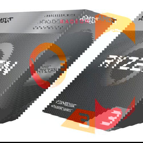 AMD CPU desktop ryzen 3 4C4T 3200G procesor (4.0GHz,6MB,65W,AM4) box, RX Vega 8 Graphics, with Wraith Stealth cooler ( YD3200C5FHBOX ) Cene