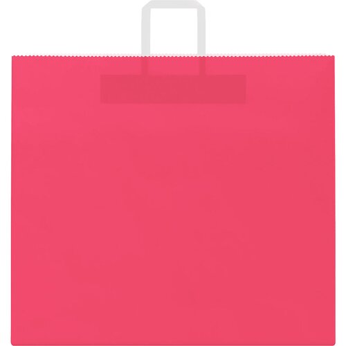 Papirnate vrećice 250 kom s ručkama ružičaste 54x15x49 cm Slike