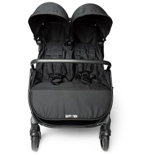 BABY MONSTERS Kolica Za Blizance &amp;ndash; HappyTwin Black Slike