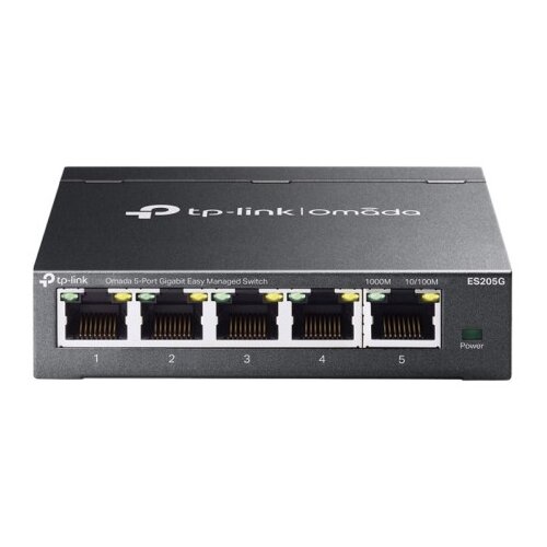 Tp-link Omada ES205G 5-port Gigabit RJ45 managed mrežno stikalo switch Cene