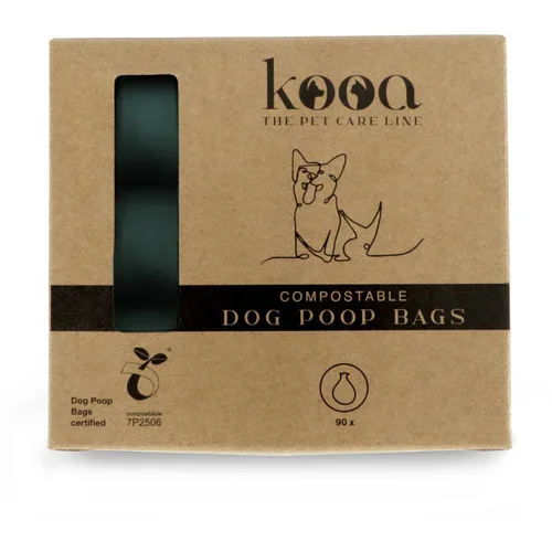 kooa kompostabilne vrećice za pseći izmet - 6 rola po 15 vrećica