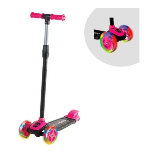 Furkan trotinet twist scooter w/led light(pink) ( FR58048 ) Slike