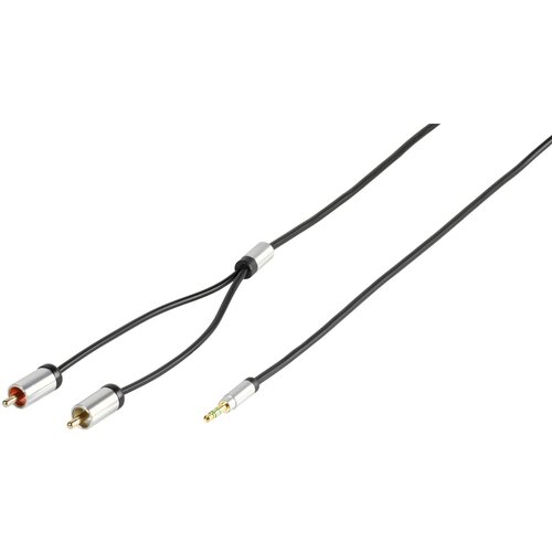 Vivanco Premium Cinch-Klinke 2,5m 41203 2,5m 2xChinch auf Klinke Slike