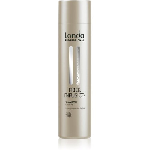 Londa Professional Fiber Infusion Shampoo nežni &amp;scaron;ampon za po&amp;scaron;kodovane in barvane lase 250 ml Slike