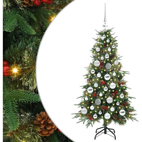 vidaXL Umetno Zložljivo Božično Drevo Zelena 120 cm PE in PVC, (5000066182) Cene