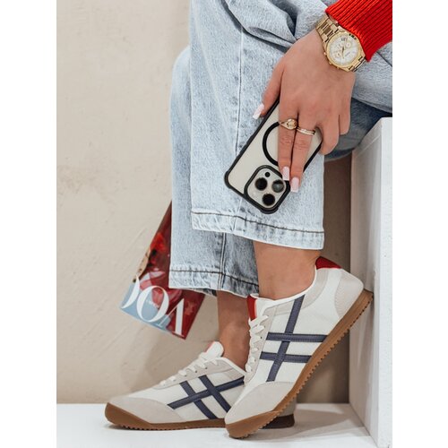 DStreet Sportowe sneakersy damskie RUNLUX czerwone Slike