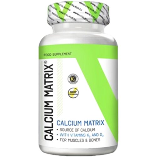 Vitalikum Calcium Matrix Kalcijum sa vitamionom D3 i vitaminom K2, 90 tableta Slike