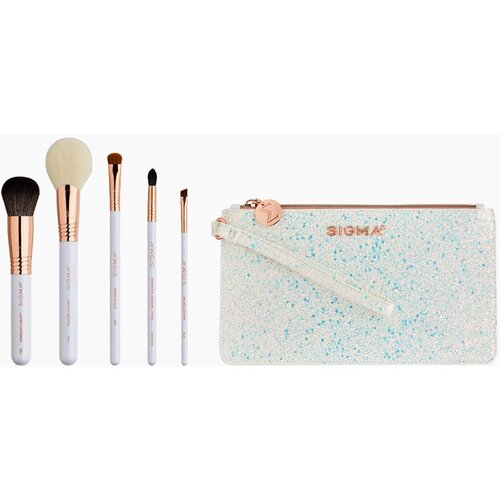 Sigma Beauty Holiday Glam Brush Set putni set kistova s torbicom Cijene
