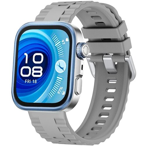 INF Združljiv s Huawei Fit 4 Pro: Silikonski pa&scaron;ček za vrhunsko udobje Grey, (5000079212) Cene