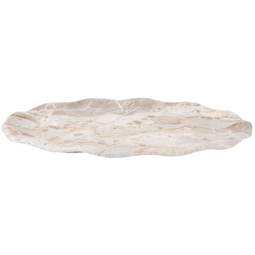 PT LIVING Marmorni dekorativni pladenj 25x40 cm Waved – Cene