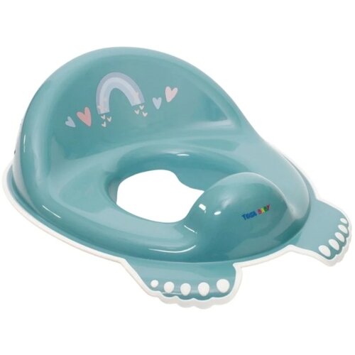 Tega neklizajući adapter za WC &amp;scaron;olju Meteo, Turquoise Slike