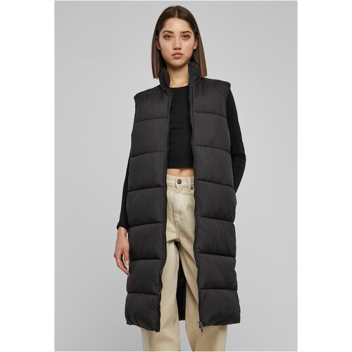 UC Ladies Ladies Long Puffer Vest black Slike