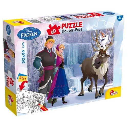 Lisciani slagalica Frozen the Iceland 2u1 složi i oboji 60pcs 49295 Cene