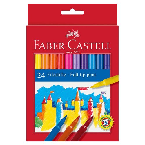 Faber-Castell Flomastri 24/1 554224, (20386705) Cene