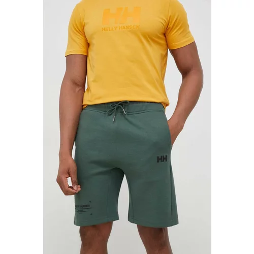 Helly Hansen Kratke hlače moški, zelena barva