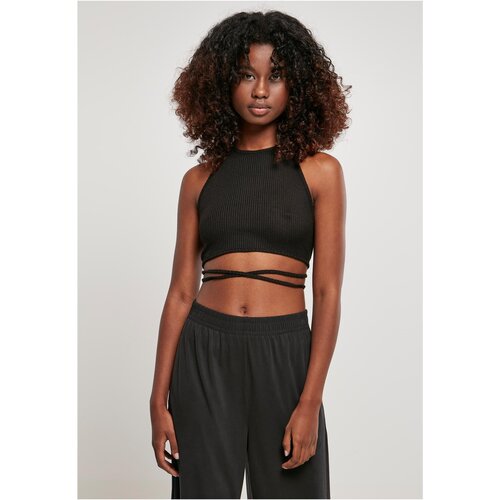 UC Ladies Women&amp;#039;s trapezoidal cropped top black Slike