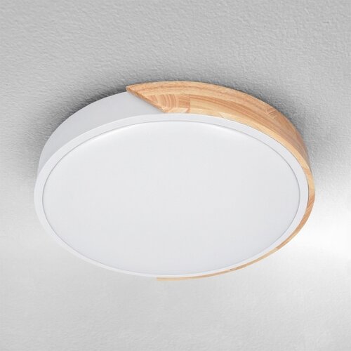  Brilagi - LED plafonsko svetlo PILANA LED/24W/230V hrast/bela prečnika 30 cm Slike