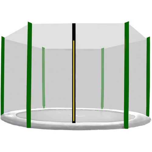 Aga Zaščitna mreža 180 cm za 6 palic Črna mreža / temno zelena, (21110217)