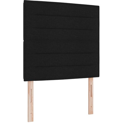  s madracem i skladi&amp;scaron;tem Crna 90 x 200 cm tkanina Slike