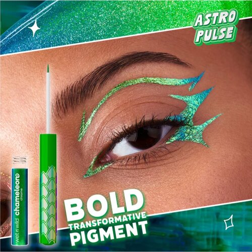 Wet&amp;#039;n wild Chameleon Chrome Liquid Eyeliner holografski tu&amp;scaron; za oči nijansa Astro Pulse 2.7 ml Slike