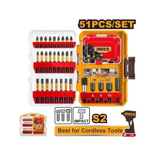 Ingco akdl25106 set bitova 51 kom super ( AKDL25106 ) Cene