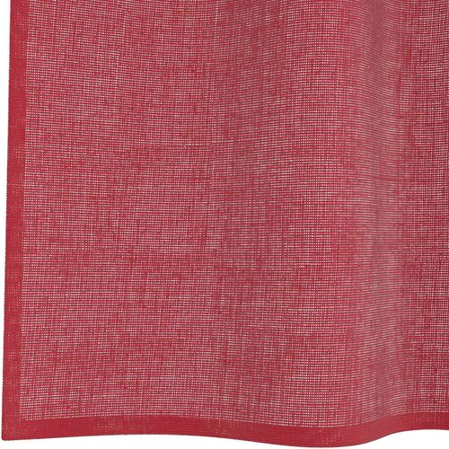 Voile zavjese s petljama 2 kom. vinsko crvene 140x260 cm Slike