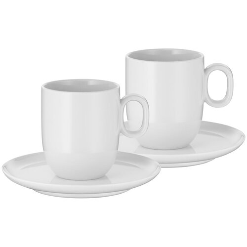 Wmf Bijele porculanske &scaron;alice u setu 2 kom za cappuccino 170 ml Barista &ndash; Cijene
