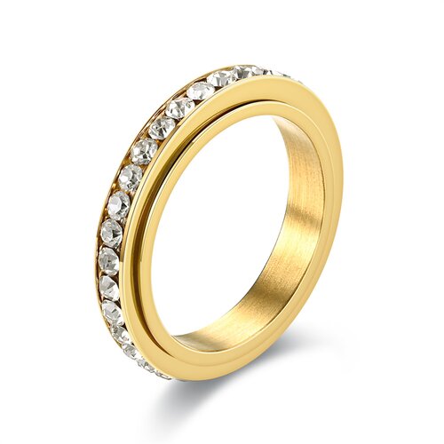 INF Vrtljivi antistresni obroč Gold 19 mm, (21237975) Cene
