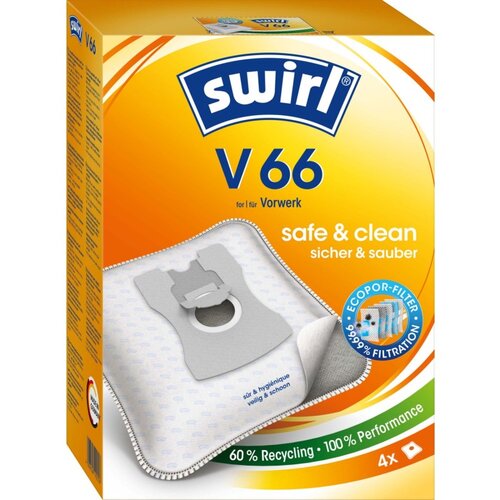 SWIRL Melitta SDA vrečka za prah za Vorwerk V 66 EcoPor VE4, (21275909) Slike