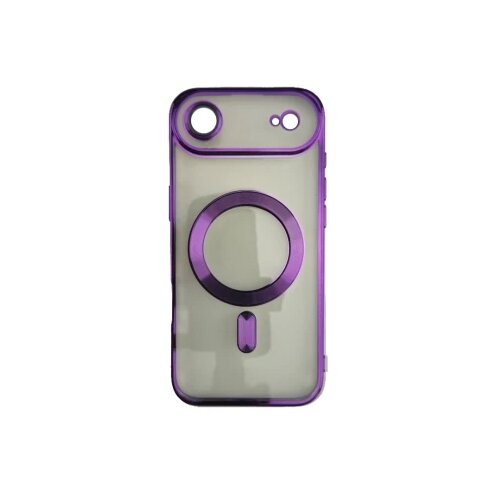  Silikonska futrola Magsafe Iphone 17 Air LILA Slike