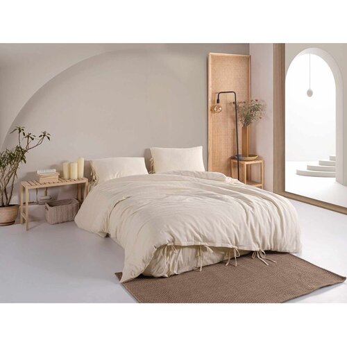  Lilyum Krem Garmentwashed Set Posteljine Cene