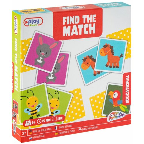 Grafix igra memorije za decu - 48 kartica Cene