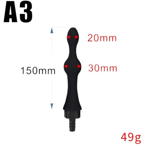 Funny Me - paket analnog tuša - 6 dijelova (crni) Cijene